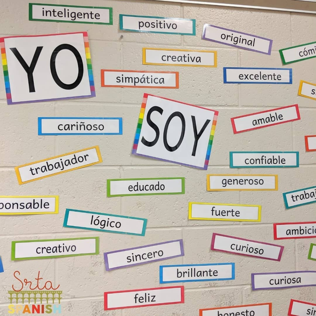 list of adjectives in spanish