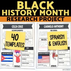 Afro-Latinos Research Poster Project SPANISH AND ENGLISH