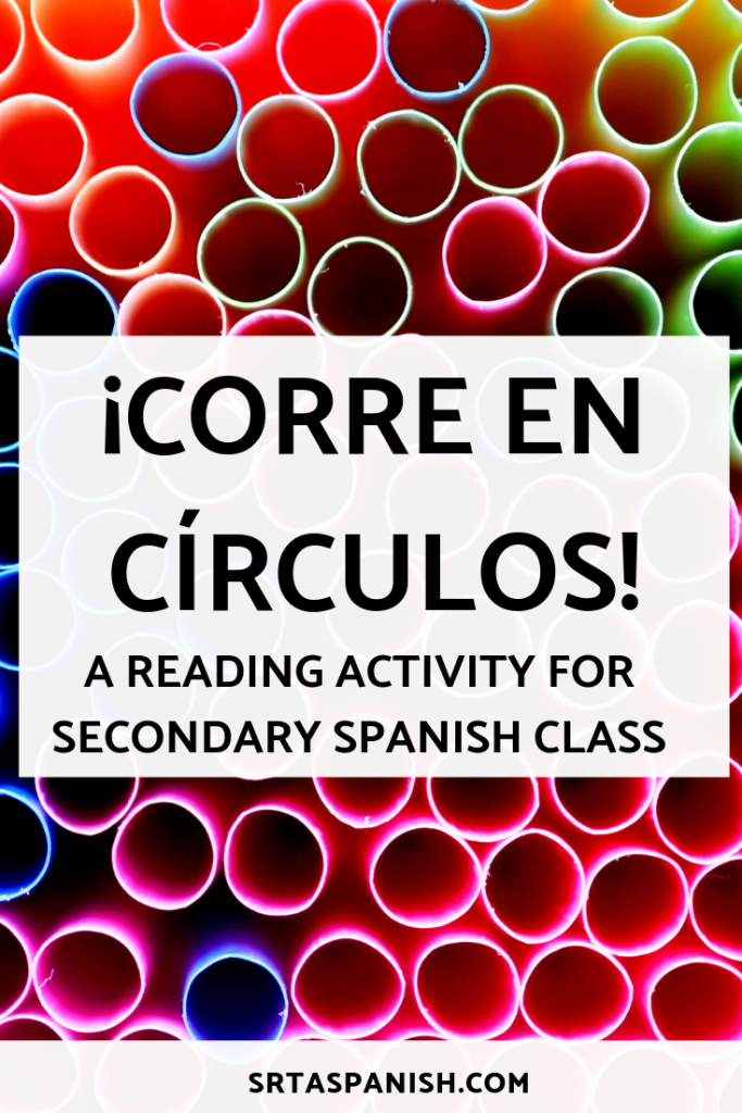 No Tech Games for the Spanish Classroom - Number 1. Corre en Círculos