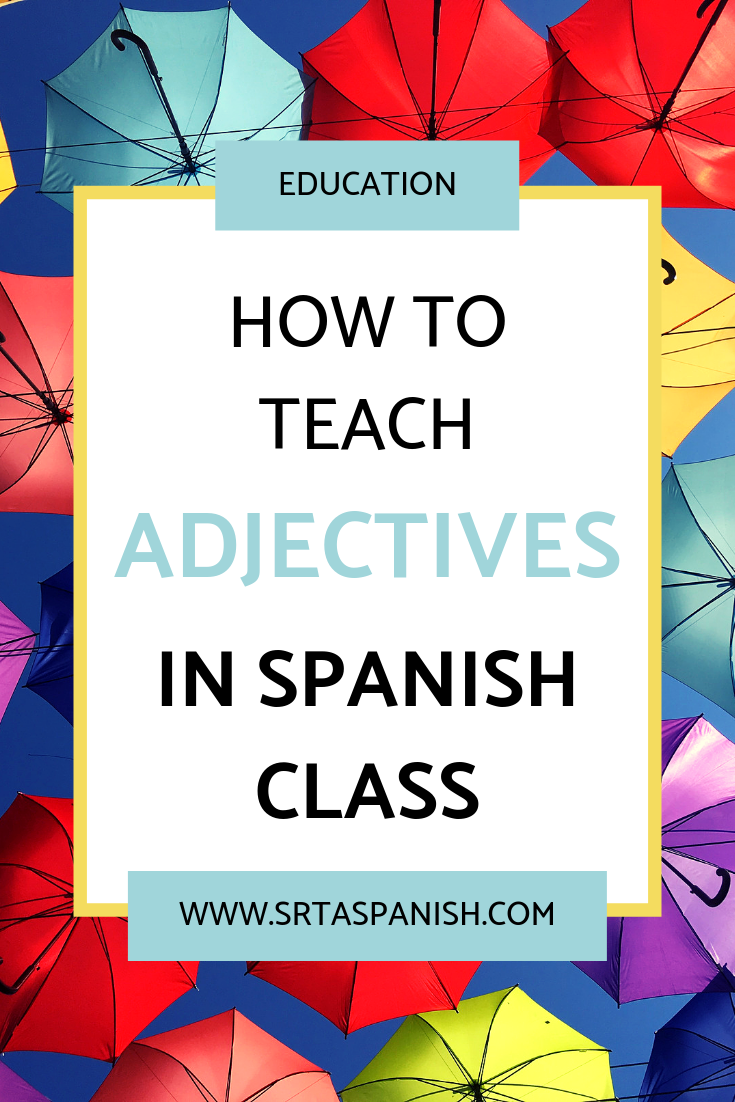 list of adjectives in spanish