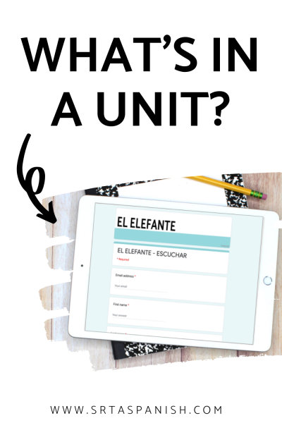 What's in a High Frequency Verbs Unit? - Srta Spanish