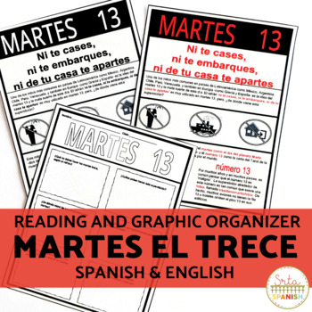 Spanish Cultural Reading Comprehension Activity Martes el Trece