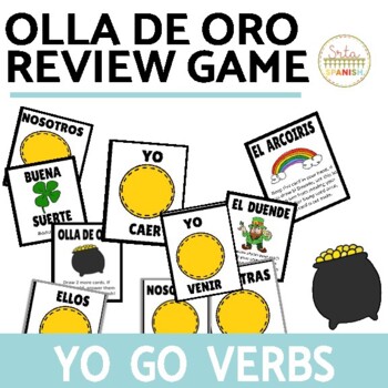 Yo Go Verbs Review Game Olla de Oro