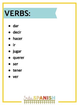 Preterite Tense Regular and Irregular Verbs Spanish Escape Room