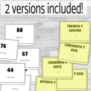 Spanish Numbers 1-100 Bundle - Image 2