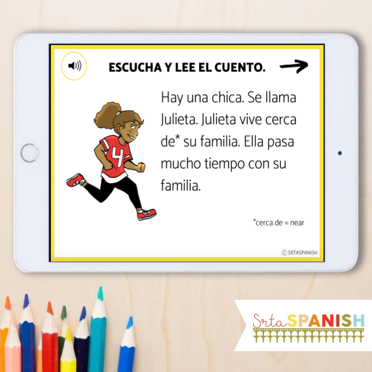 Mini Stories in Spanish, Mini Cuentos