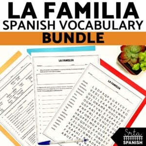 La Familia Spanish Family BUNDLE