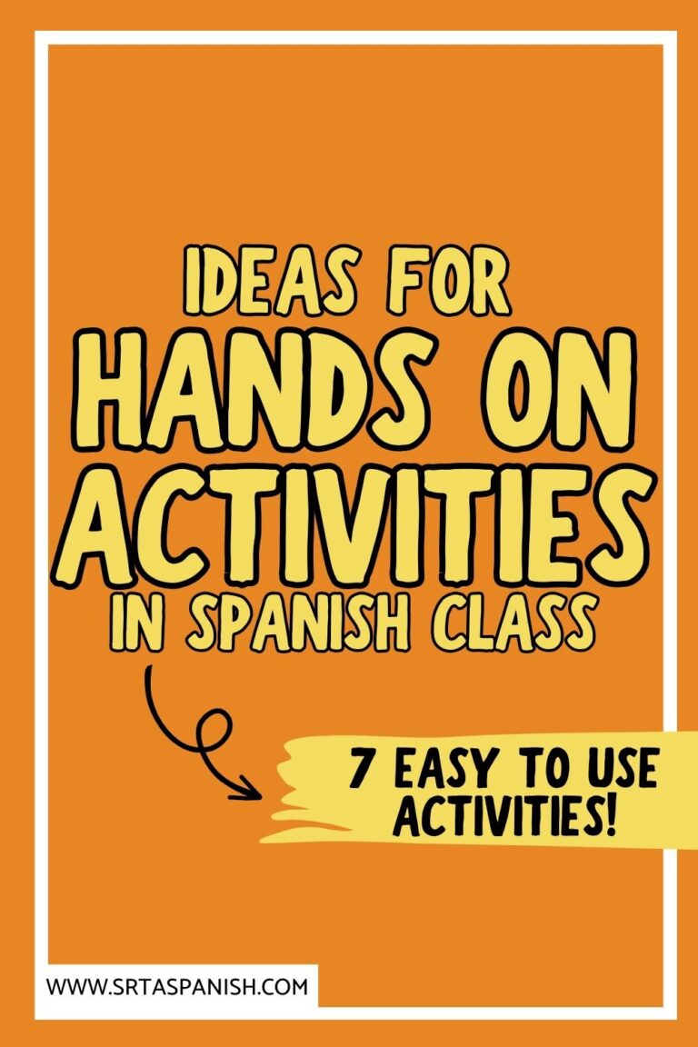 Srta Spanish Support for Spanish Teachers