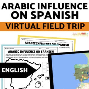 Arab American Heritage Month Spanish 1 Sub Plans Culture Virtual Field Trip