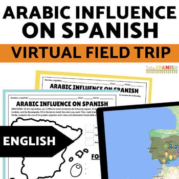 Arab American Heritage Month Spanish 1 Sub Plans Culture Virtual Field Trip