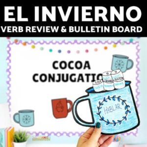 Actividades de invierno Winter December & January Hot Cocoa Bulletin Board Ideas