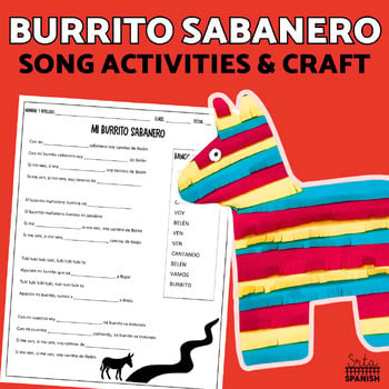 La Navidad Craft Actividades Song Listening Spanish Class Christmas Activities