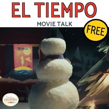 Spanish 1 Lesson Plans El Tiempo Spanish CI Weather Vocab Worksheet Activities