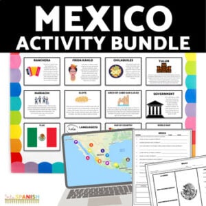 All About Mexico Reading Comprehension Facts Flags Map Emergency Sub Plans