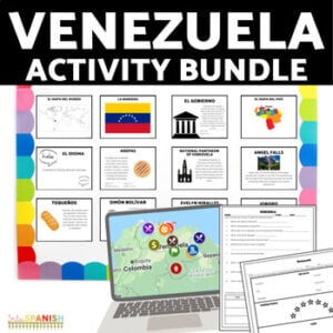 Venezuela Readings & Virtual Field Trip 11th 12th Grade Spanish 2 3 Lesson Plans