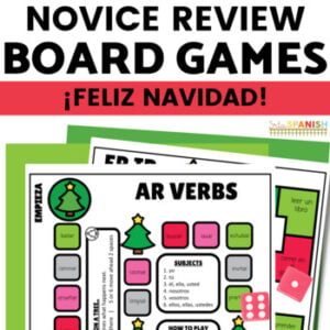 La Navidad Clase de Español Christmas Activities in Spanish 1 Christmas Game