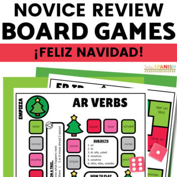 La Navidad Clase de Español Christmas Activities in Spanish 1 Christmas Game