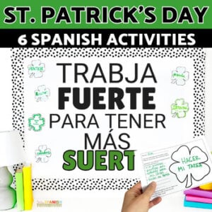 El Día de San Patricio Actividades Spanish St.Patrick's Day in Spanish Games