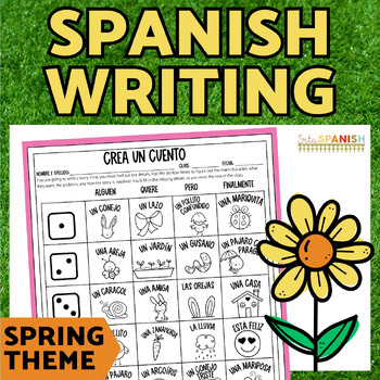 First Day of Spring Spanish Activities Roll A Story Spanish 3 Lesson Plans