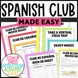 Spanish Club Plans Monthly Events for Club de Español Spanish Culture Activities