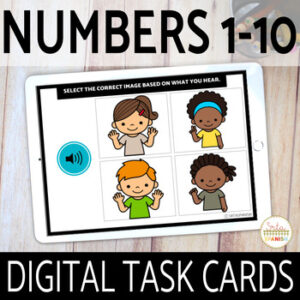 Spanish Numbers Quiz 1 to 10 Números en Español 1-10 Listening Skill Practice